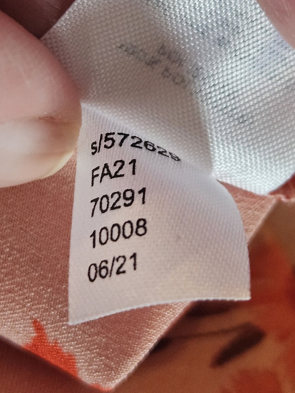 ANN TAYLOR LOFT cap sleeve blouse L Coral Orange Floral Print Size XL - Picture 7 of 7